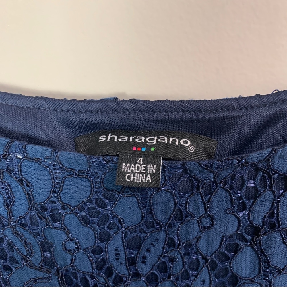 Navy Lace Dress - size 4 - Picture 6 of 8